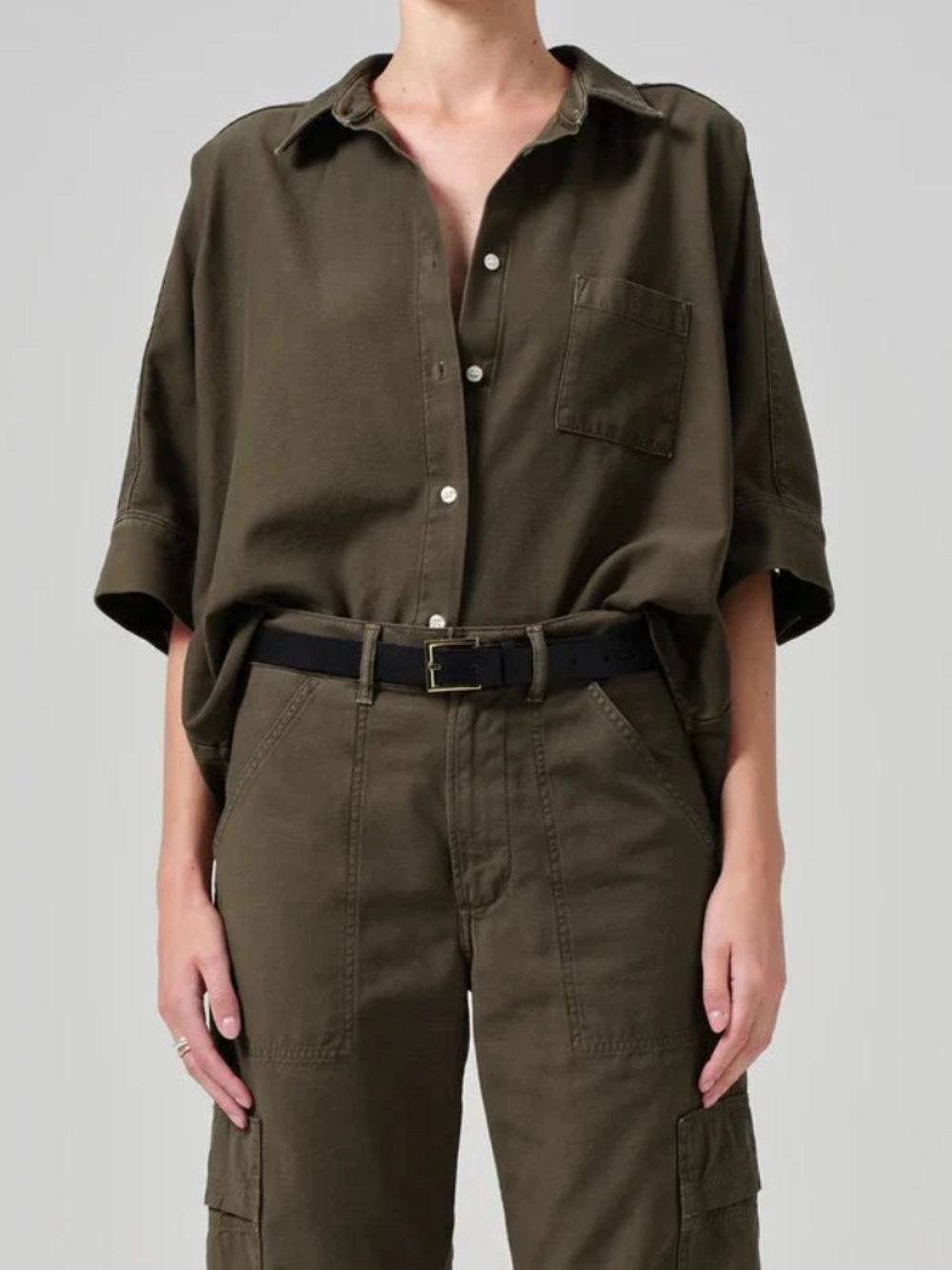 Citizens of Humanity Claire Origami Shirt in Costes in XS